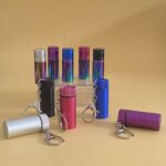 Keychain Storage Multi‑Color Metal Portable Storage Pendant