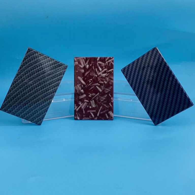 Slide-Case Storage Cool Carbon‑Fiber Pattern Sliding Mini Box